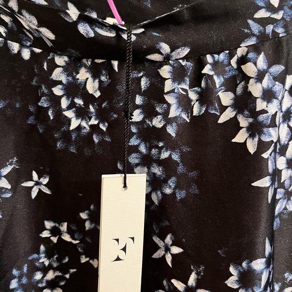 NWT 100% Silk Midi Fleur du Mal Skirt - Picture 5 of 9